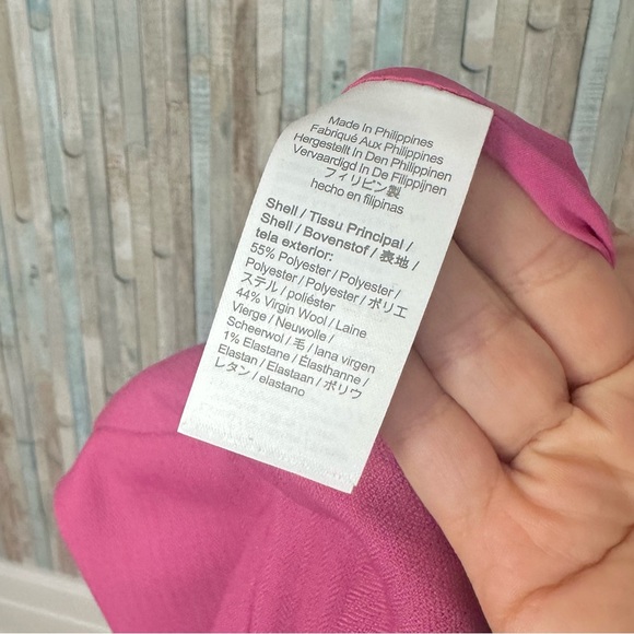 J Crew 4 Pink Willa Full-length Flare Pant Italian City Wool Blend Trouser $198 - Picture 11 of 13